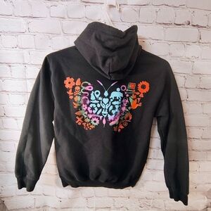 U2 Butterfly Hoodie Live at Sphere Chicago Softstyle Hoodie Small